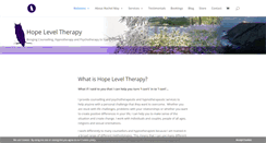 Desktop Screenshot of hopeleveltherapy.com